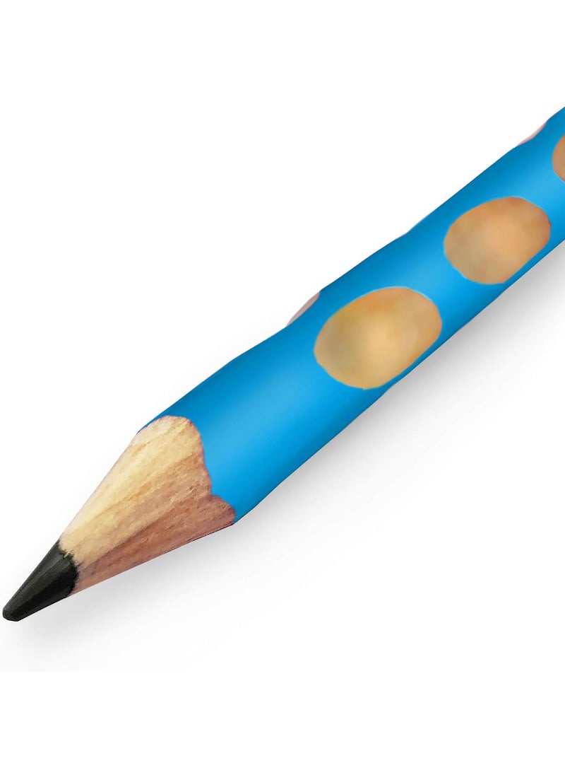 STABILO STABILO Easygraph Handwriting Pencils  HB  Right Handed  Light Blue Barrel  Pack of 2  - Image 2