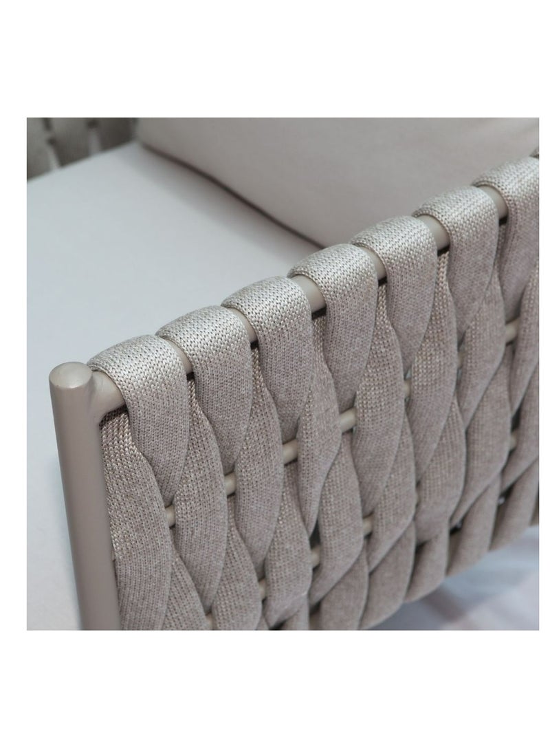 Swin Furniture Two Seater Balcony Rope Sofa Chair for Patio or Swimming Pool  - Image 2