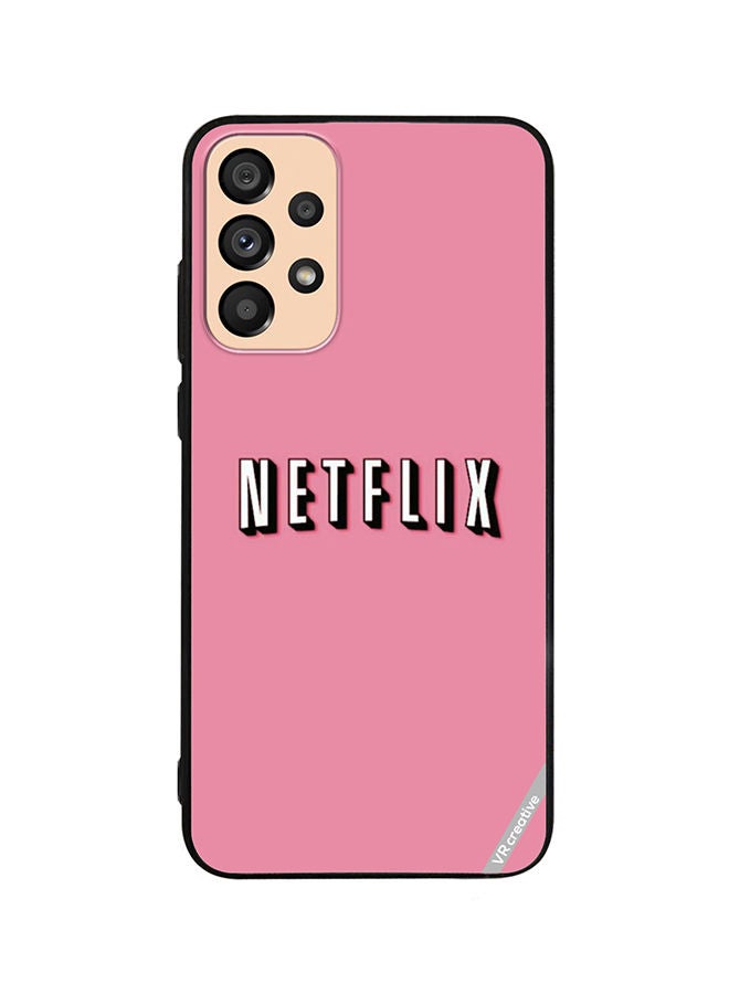 VR CREATIVE Protective Case Cover For Samsung Galaxy A33 5G Netflix Design Multicolour - Image 1