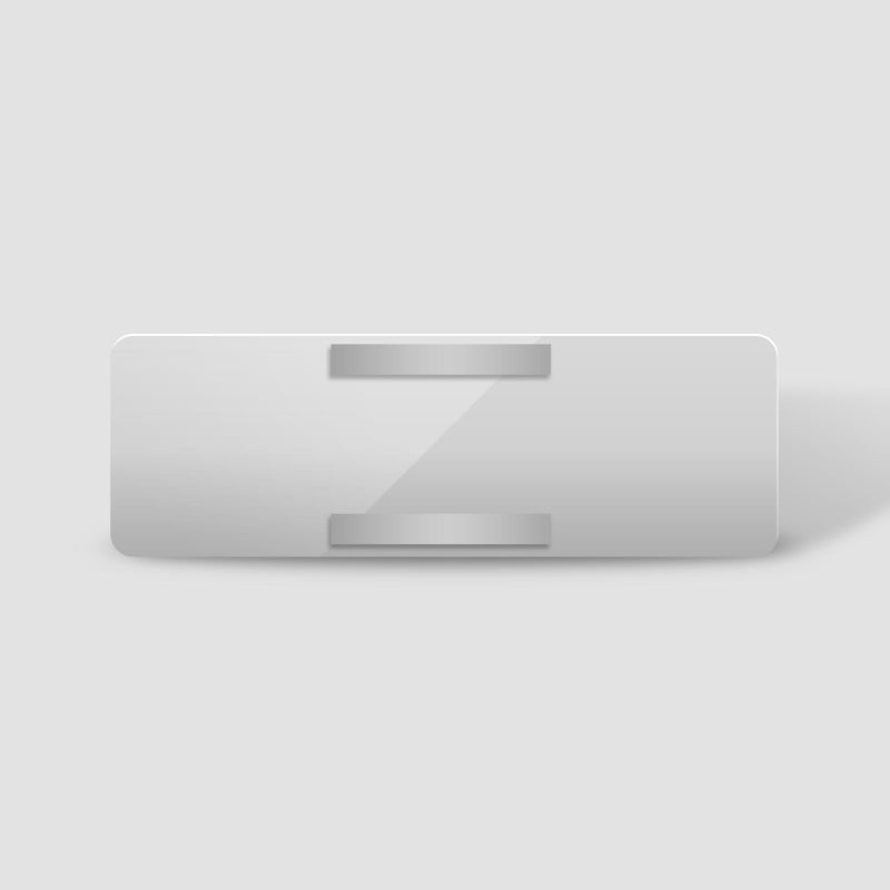 Acrylic Exhibition Room Sign, Medical Design, Blue and White, Stethoscope Icon for Hospitals and Clinics, Direct UV Printed, by Mount Sign - Image 2