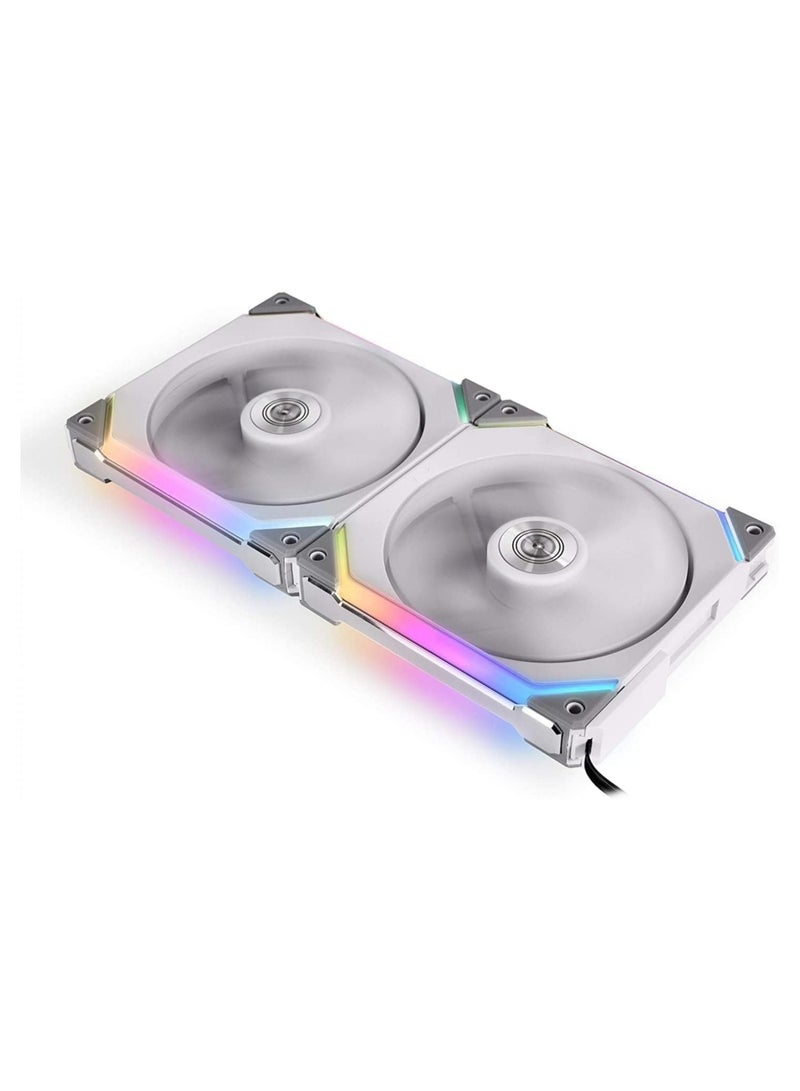 ليان لي Lian Li SL140-2 White cooler - Image 1