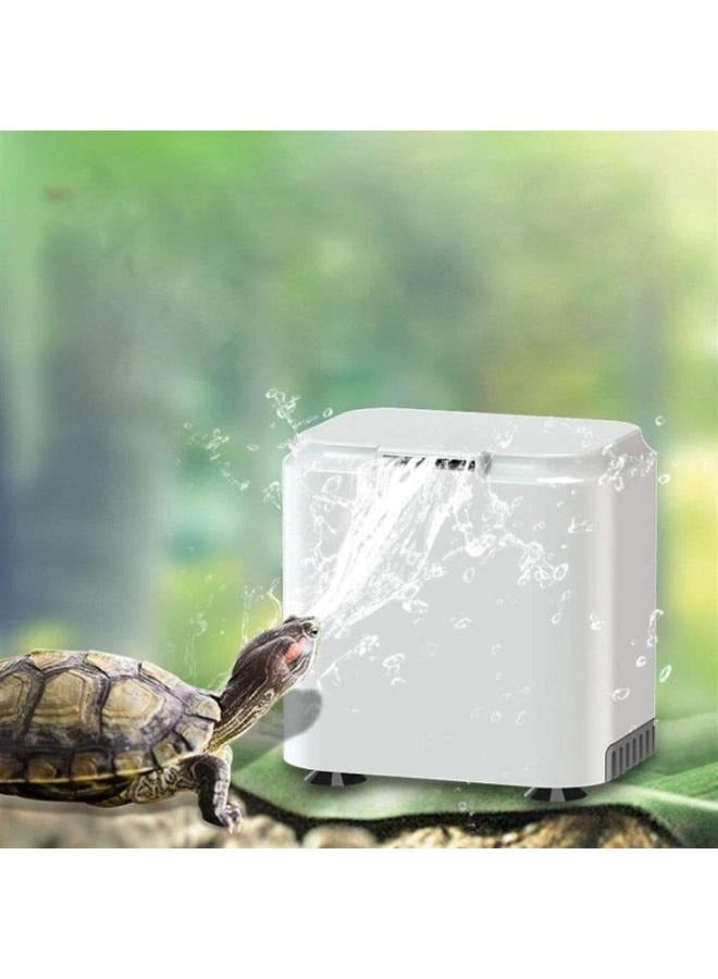 مضخة تصفية مياه السلحفاة لحوض السمك من بي آند كيه، وضع منخفض 2 وات لتشغيل المياه وصانع شلال نافورة ضحلة 3 في 1 لخزان السلحفاة - Image 2