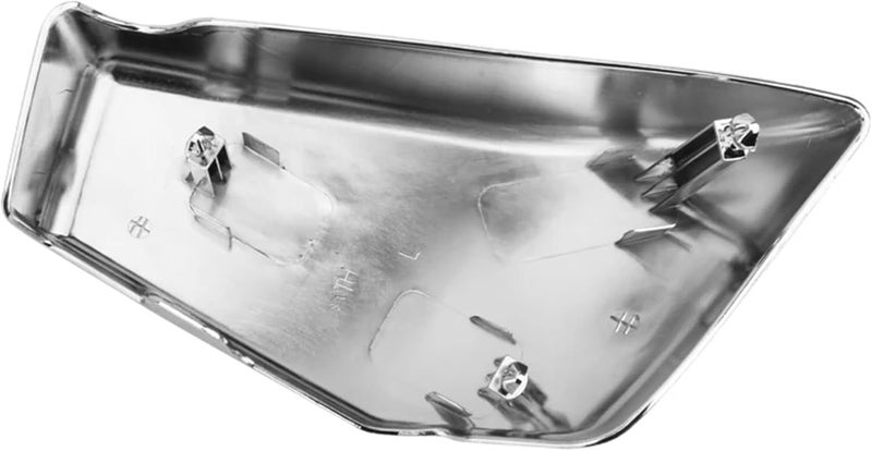 Wivplex Chrome Motorcycle Battery Side Cover - Image 4
