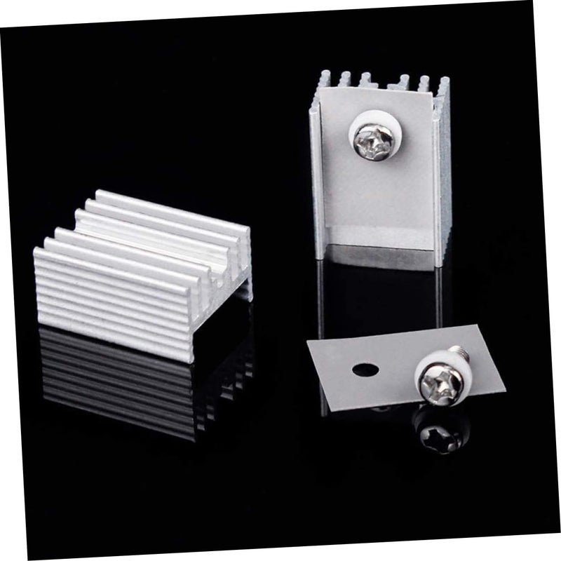 Aluminum Heat Sink 10pcs for High Power Triode IC Module Heat Dissipation - Image 5