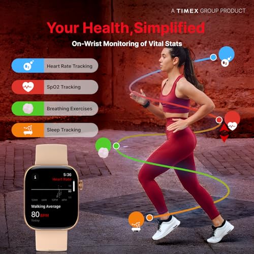 TIMEX iConnect Navigator 1.83"(4.6cm) Display with Turn by Turn Navigation & BT Calling Smartwatch for Unisex - TWIXW903T - Image 5
