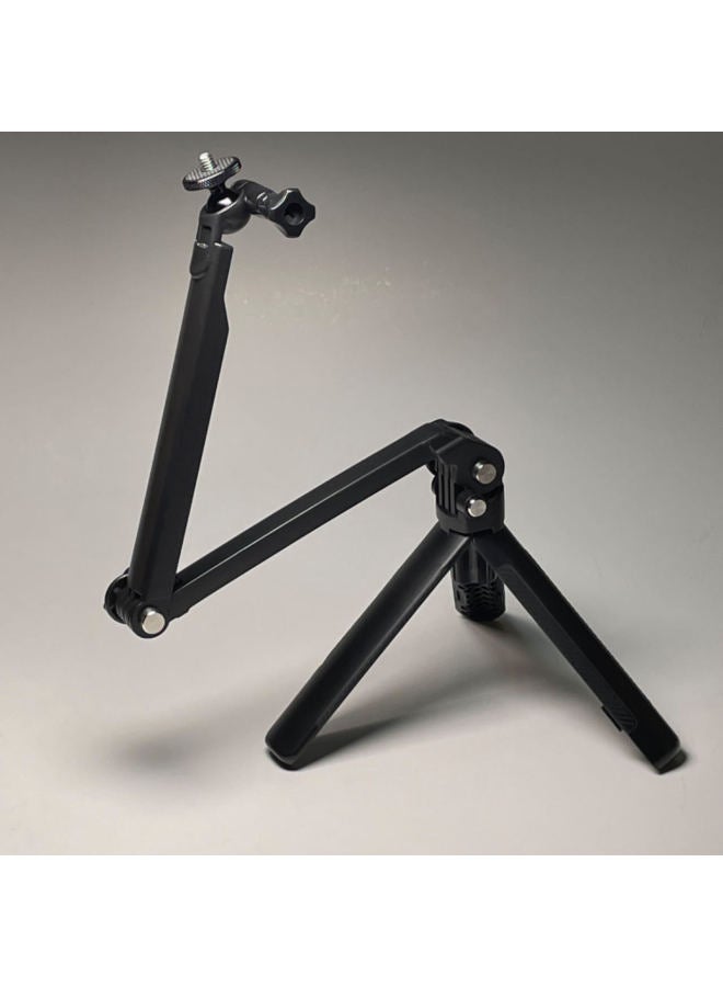 With Tripod Rotating Selfie Stick (1/4 Interface Camera) Selfie Stick Is Suitable For Canon Cameras-color:black  - Image 2