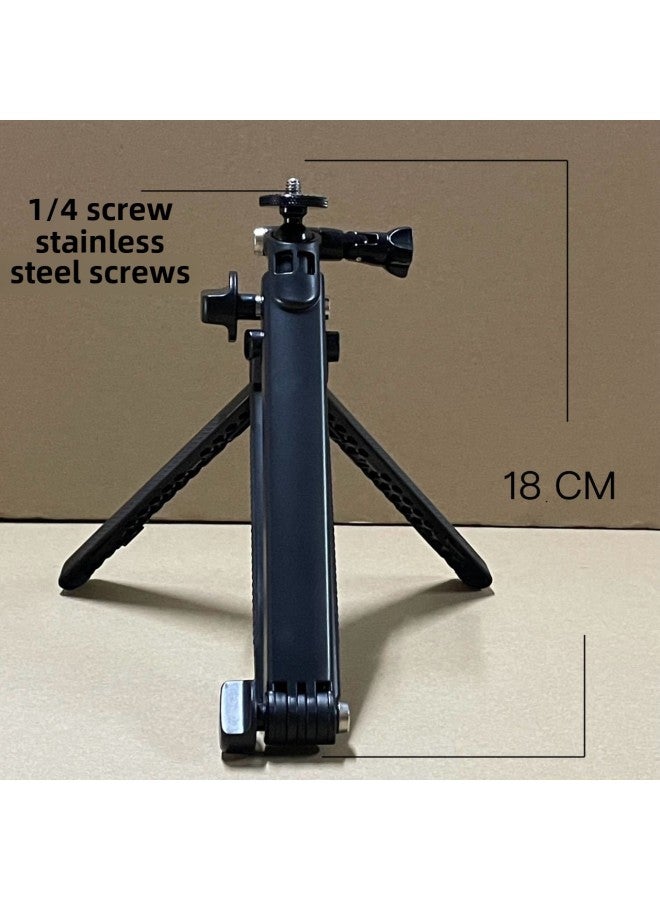 With Tripod Rotating Selfie Stick (1/4 Interface Camera) Selfie Stick Is Suitable For Canon Cameras-color:black  - Image 4