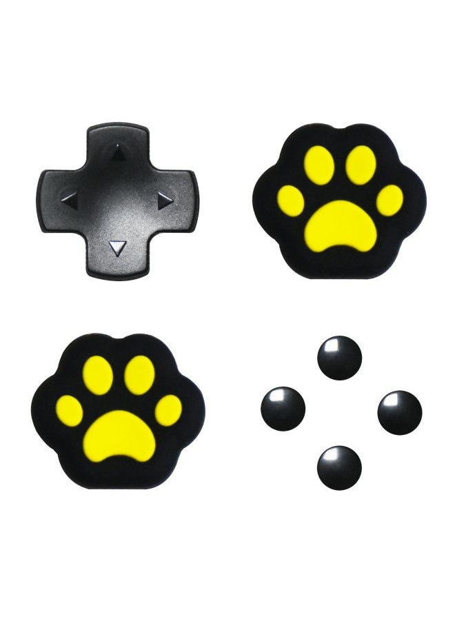 Generic Suitable For Switch Cat Claw Heart-shaped Key Stickers Ns Cross Color Stick Rocker Cap Protective Sleeve Accessories-Product Color:a44 【customized Products Refuse To Return】  - Image 1