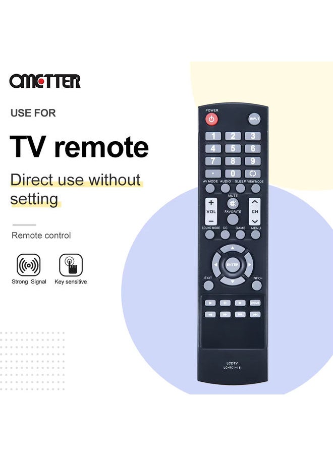 LC-RC1-16 for Sharp Remote Control Smart TV LC-32LB370 LC-32LB370U LC-32LB480U LC-40LB480U LC-50LB370