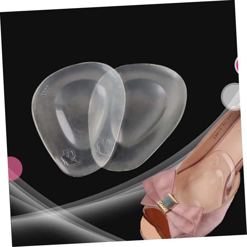 Thickened Non Slip Silica Gel Heel Pads Insoles For Women High Heels Comfort Dance Shoes - Image 4