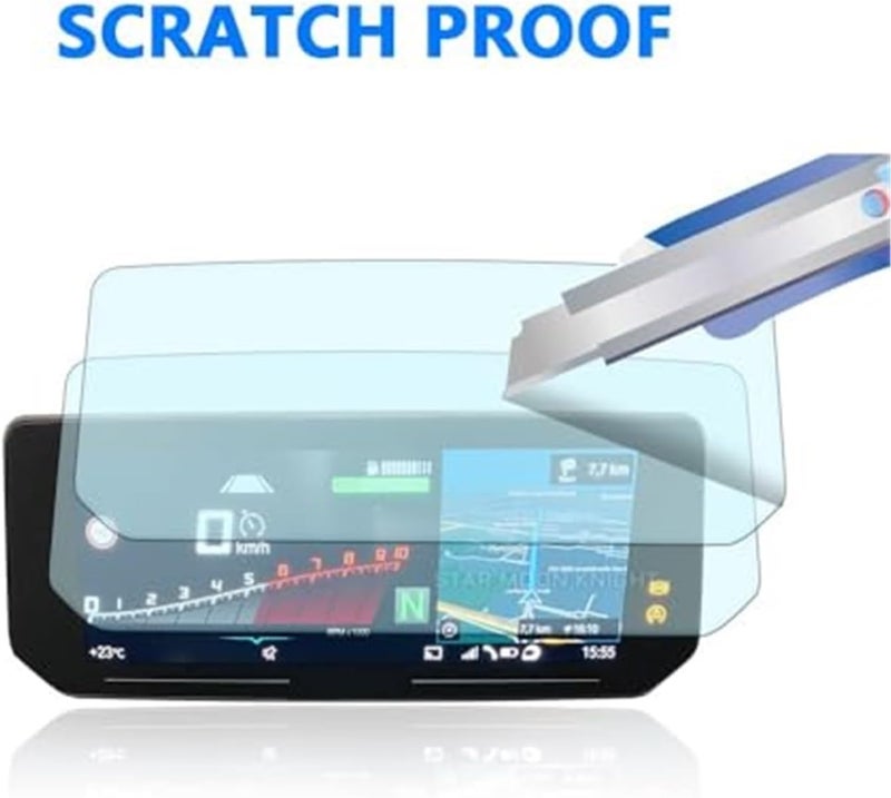 DEMULAX Motorcycle Dashboard Screen Protector - Image 5