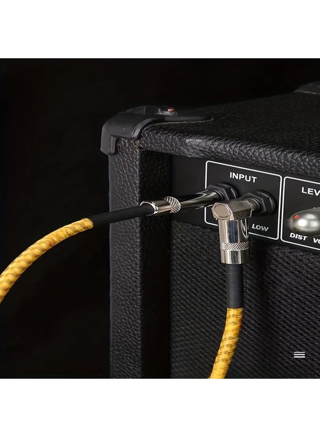 Premium Electric Guitar and Bass Amplifier Cable 393 7 Inch High Fidelity Sound Durable Flexible - Image 5