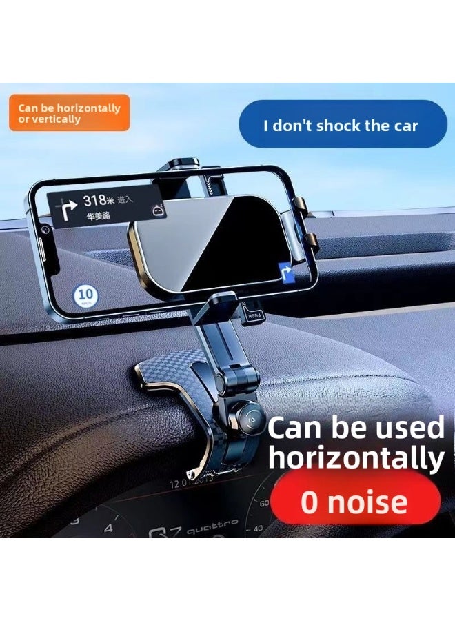1pcs black high color value dashboard grip clip phone holder car phone holder strong stable anti-shaking adjustable angle phone holder  - Image 4