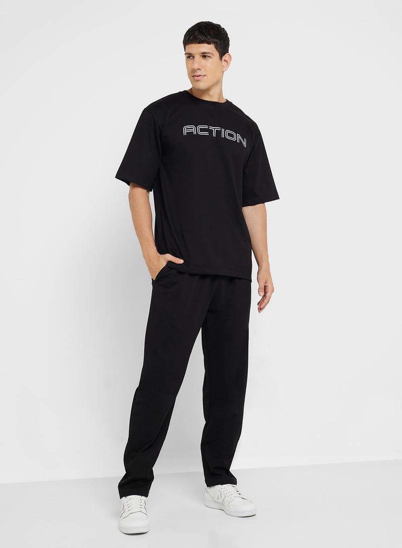 Seventy Five T-Shirts And Pants Co-Ords Sets - Image 1