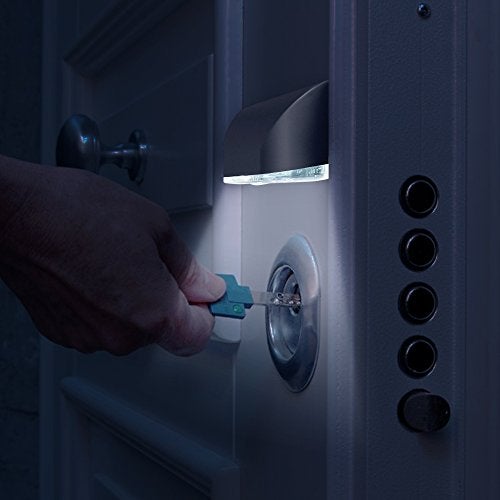 SENHAI 2 Pack Keyhole Light, Infrared IR Wireless Door Lock Lamp, Auto Sensor Motion Detector, 4 LED Bulbs - Image 2