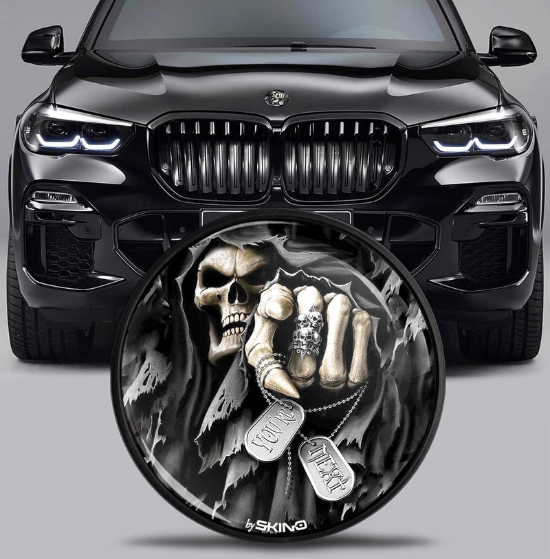 SkinoEu شعار سكينويو بي إم دبليو مع تصميم جمجمة - Image 1