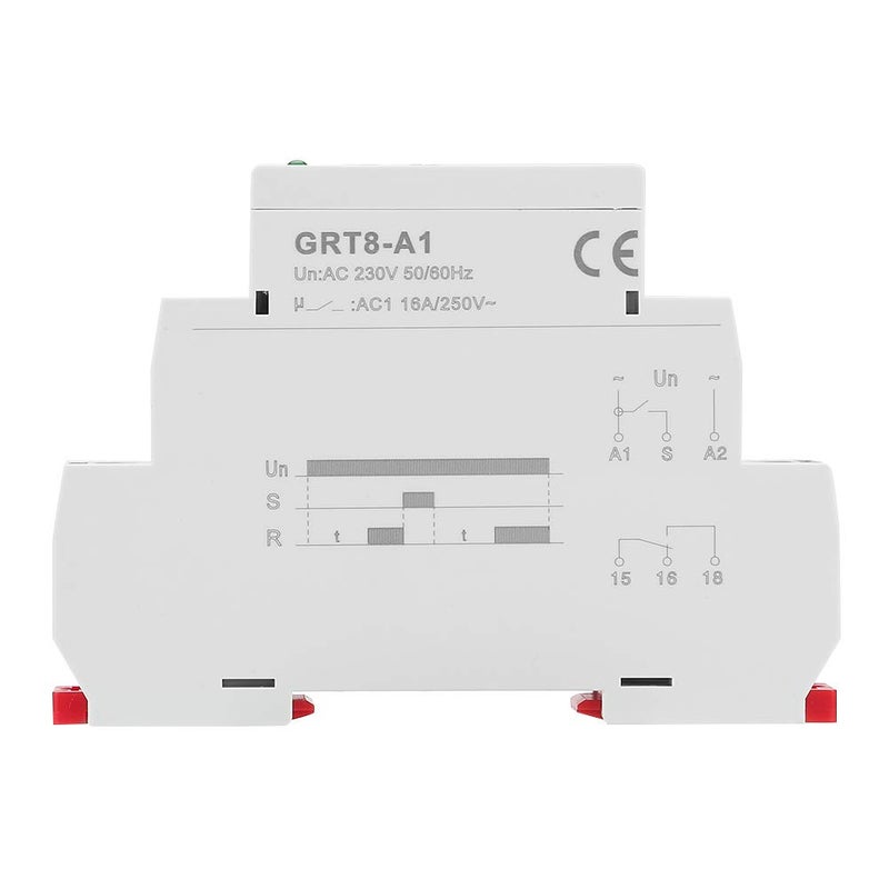 GRT8 A1 Mini ريل تأخير زمني للتركيب على سكة DIN بجهد 220 فولت تيار متردد - Image 4