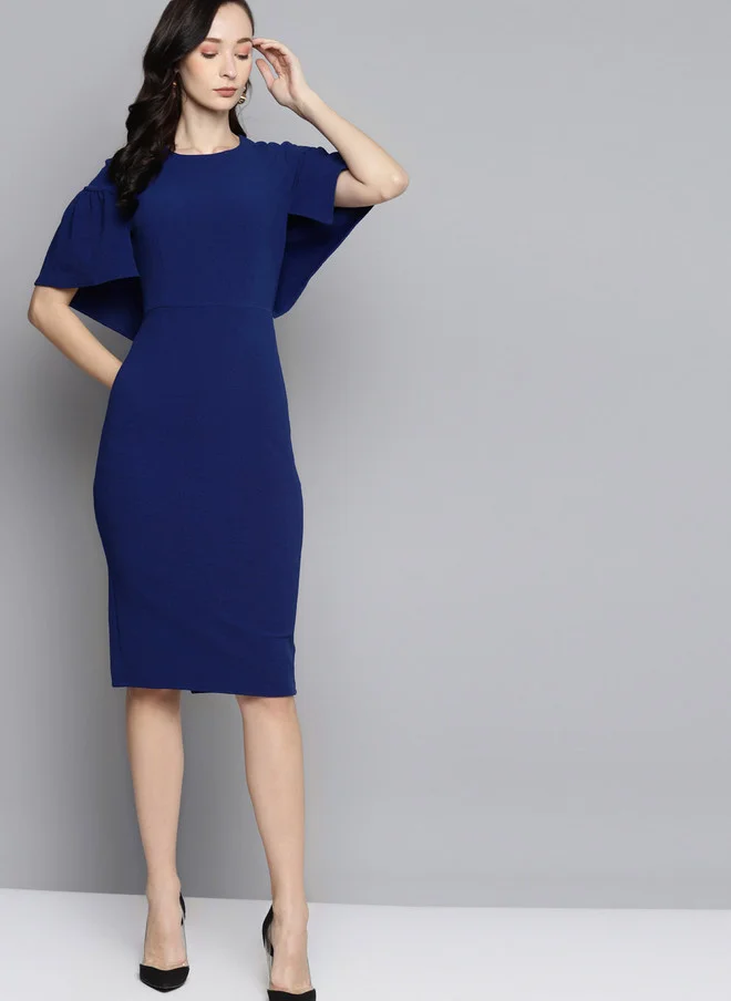 Blue Bodycon Dress For Women