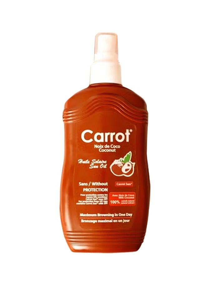 Carrot Sun Coconut Sun Oil for Protection 200ml - Image 1