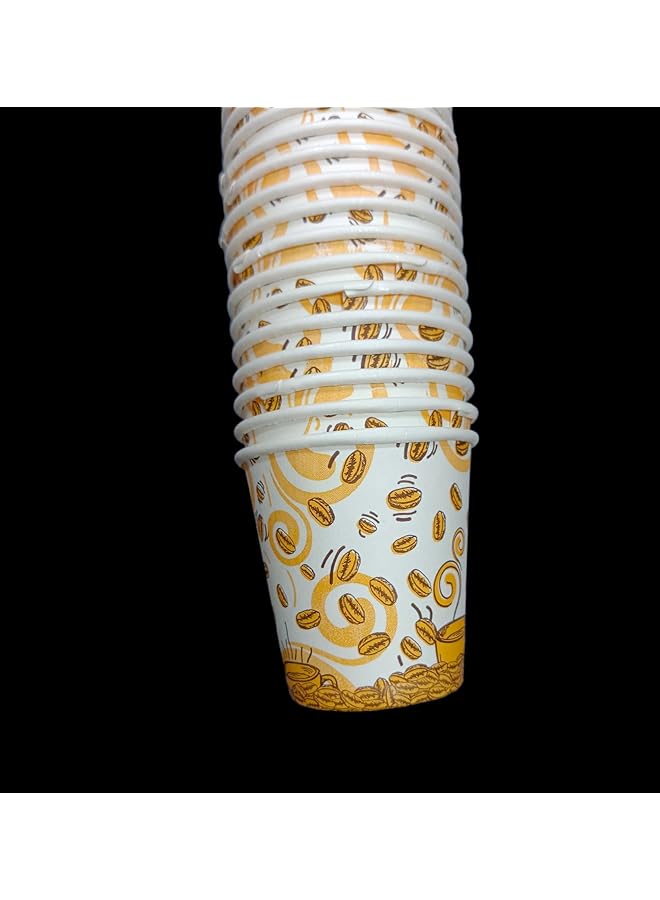 الصقر أكواب قهوة ورقية ٥٠٠ قطعة، سعة ٢٫٥ أونصة، حبوب قهوة