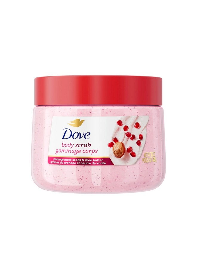 دوف مقشر الجسم دوف بالرمان وزبدة الشيا يقشر ويغذي بعمق لبشرة ناعمة ومشرقة 15 أونصة - Image 1