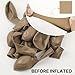 PartyWoo Cream Balloons 50 pcs 12 Inch Beige Ivory Nude Neutral Boho Fall Latex Helium Balloons for Wedding Graduation Birthday Boy Baby Shower Cowgirl Jungle Theme Party Decorations BrownF56 - Image 4