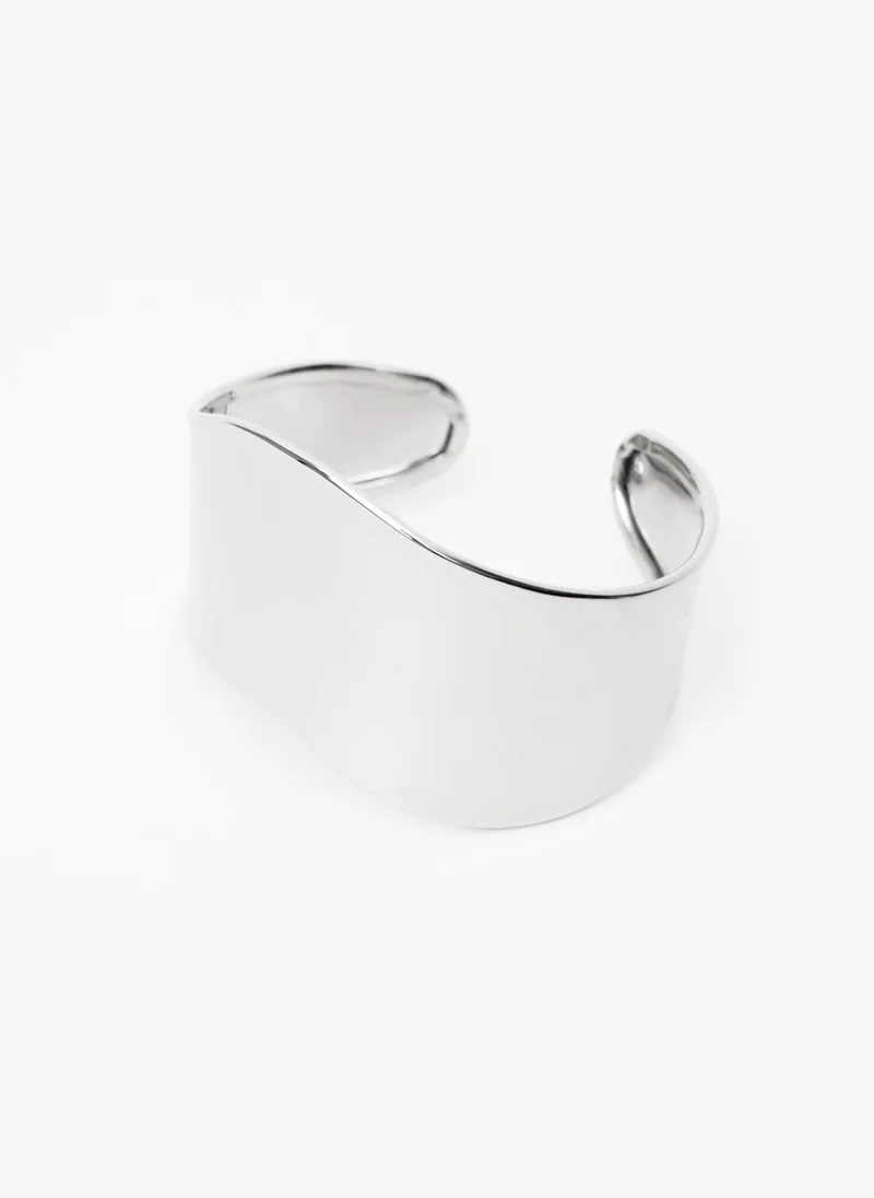 Lichi Polished silver-tone bracelet