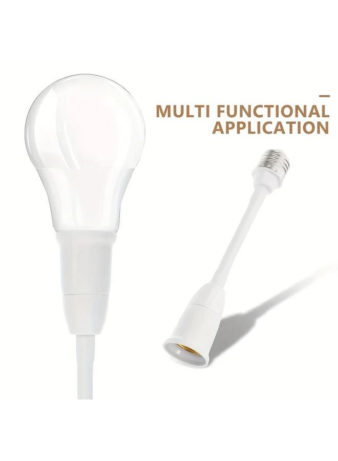 E27 To E27 Conversion Lamp Holder LED Light Bulb Base 50cm 19 7in Long Socket - Image 3