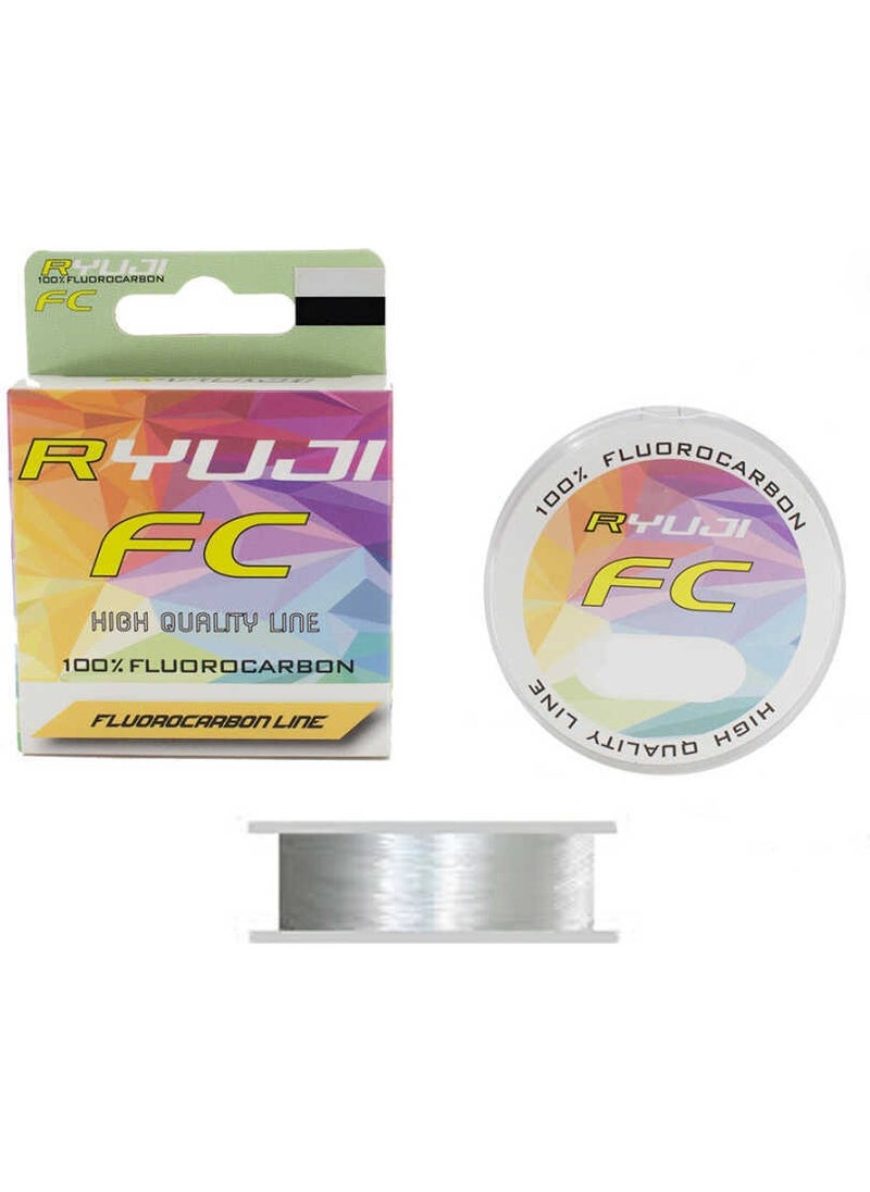 Ryuji - 100% Fluoro Carbon 0,23MM 50M Fishing Line Standard-0.45 - Image 1