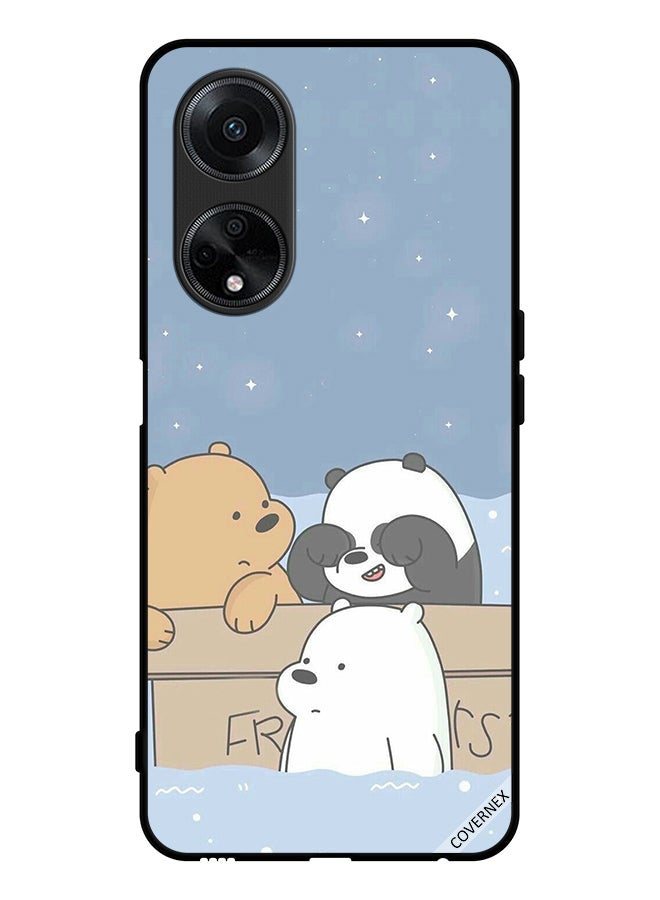Covernex Protective Case Cover For Oppo A98 5G Bear Friends - Image 1
