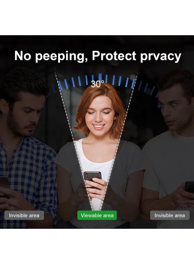 عبوة من قطعتين من زجاج الشاشة لهاتف Samsung Galaxy Z Fold 7، واقي شاشة أمامي للخصوصية، مضاد للتجسس، زجاج مقسّى مقاوم للخدش بصلابة 9H لهاتف Samsung Galaxy Z Fold 7 - Image 5