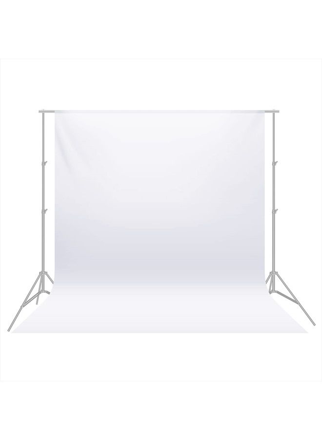 Neewer 9 x 13 feet/2.8 x 4 meters Photography Background Photo Video Studio Polyester Backdrop Background Screen, Backdrop Stand Not Included (White)  - Image 1
