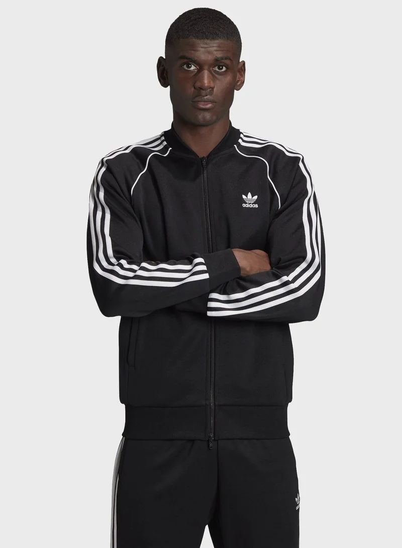 adidas Originals SST Adicolor Casual Mens Track Top