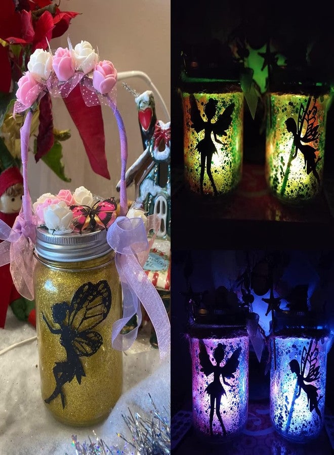 Alritz Fairy Lantern Craft Kit, Christmas Gifts for Kids Girls, Remote Control Mason Jar Night Light, DIY Garden Decorations Art Project Ornaments, Creative Activities Birthday Ages 4 5 6 7 8 9 10 11+ - Image 4