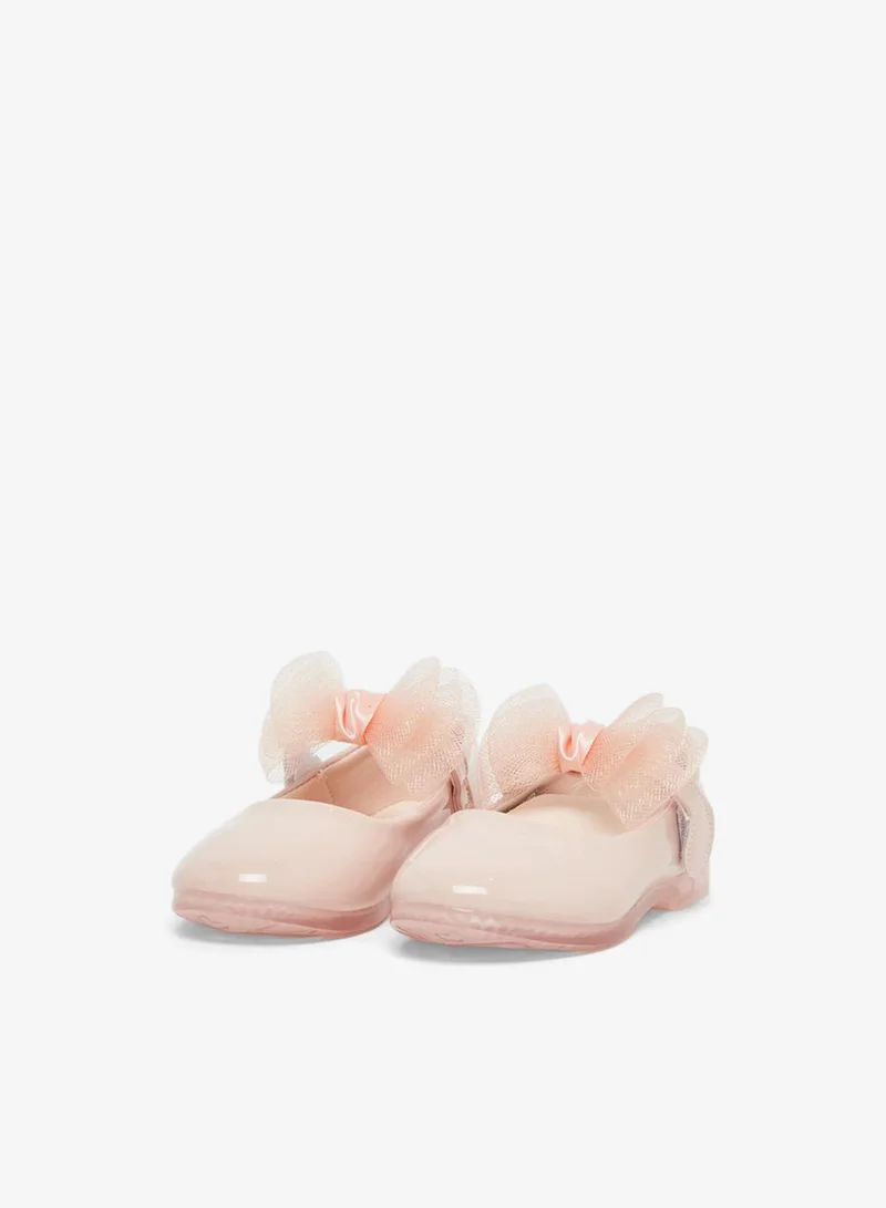 ستايلي حذاء باليرينا مسطح بزخرفة زهور