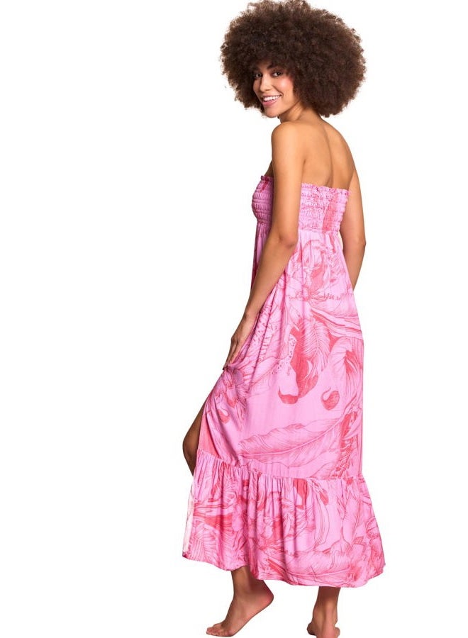 Maaji Women's Long Skirt, Pink, L - Image 4