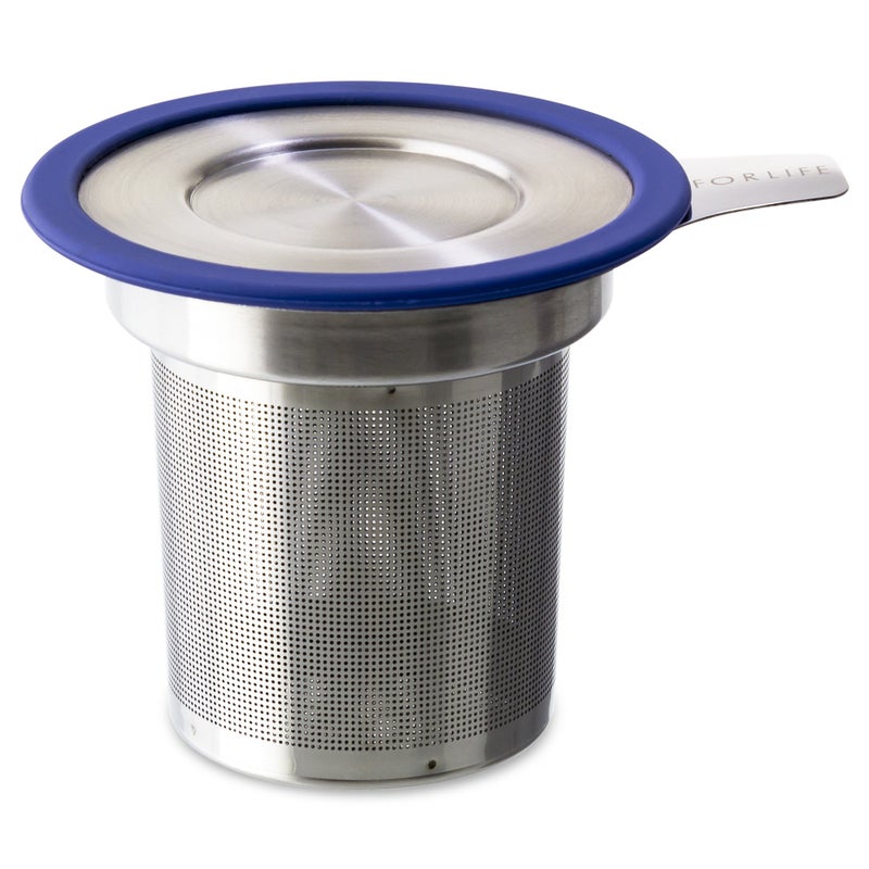 فنجان الشاي FORLIFE BrewinMug مع مصفاة شاي دقيقة مع غطاء - بحري