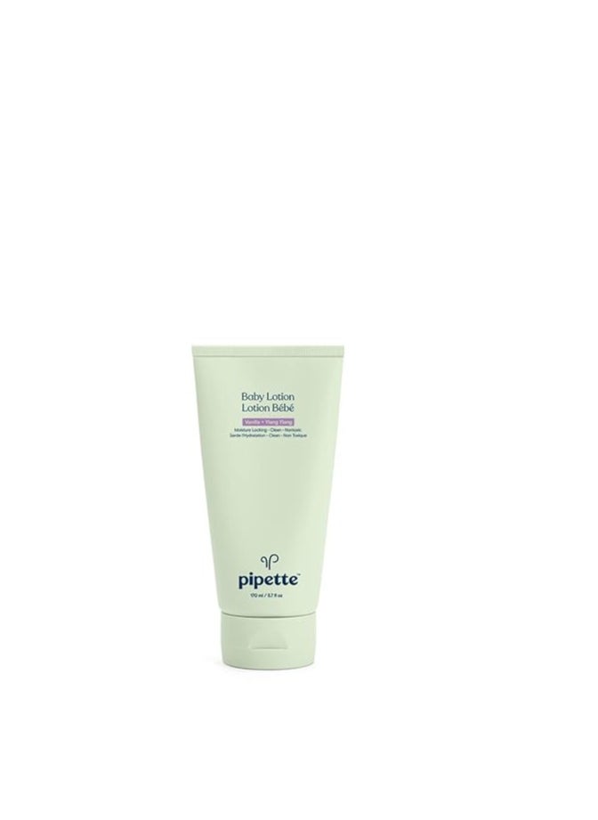 pipette Baby Lotion Vanilla + Ylang Ylang 170ml/5.7 fl oz  - Image 1