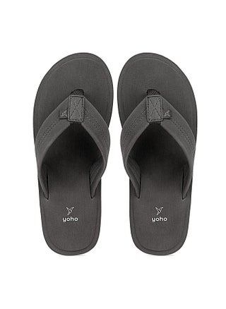 YOHO Men Dark Grey Soft Slippers | Comfortable & Stylish Flip Flop Slippers For Men In Exciting Colors | Daily Use| Lightweight | Anti Skid Chappal | Monsoon Grey UK11 - pzsku/Z6B8F89EC124F320DA82BZ/45/1745926347/46a040c6-89d3-4650-ad40-0a9437042e3e