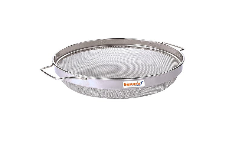 SQUARO High Grade 304 Stainless Steel Wire Mesh Puran Jali Strainer Juice Soup Filter Multi Purpose Kitchen Accessories for Home Puran Jali No 9 Diameter 235 - Image 5