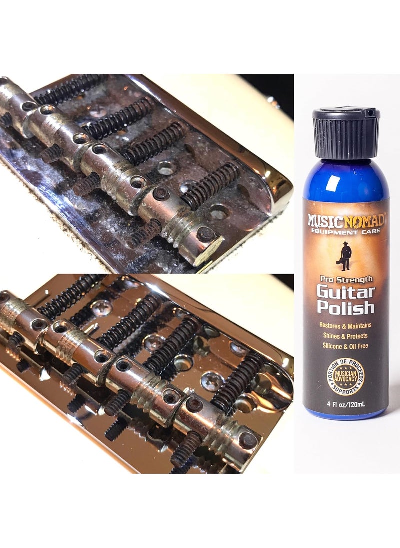 MusicNomad MusicNomad Premium ProStrength Guitar Polish for Body and Hardware 4 oz MN101  - Image 5