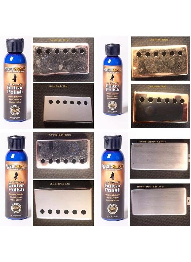 MusicNomad MusicNomad Premium ProStrength Guitar Polish for Body and Hardware 4 oz MN101  - Image 4