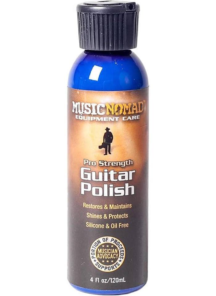 MusicNomad MusicNomad Premium ProStrength Guitar Polish for Body and Hardware 4 oz MN101  - Image 1