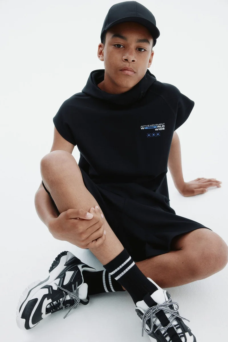 H&M 2-piece jersey sports set