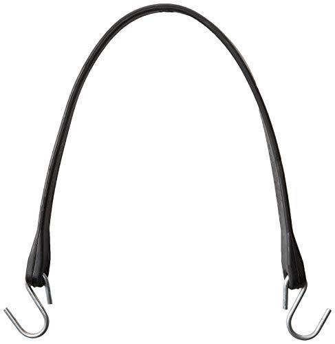 kitchentoolz 21" Inch 10 Pack Rubber Bungee Cords with Metal Hooks for Flatbed Trucks- Heavy Duty Tarp Tie Down Straps - Image 3