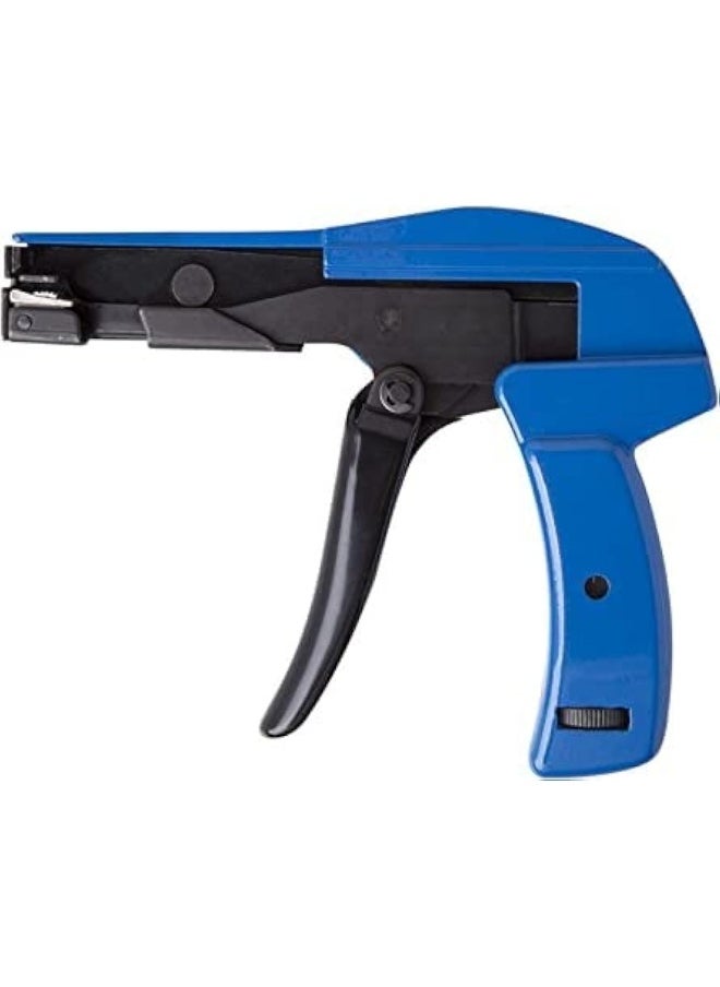 Royal Apex Heavy Duty Professional Cable Tie Gun Fastening And Cutting Tool With Adjustable Tension For Nylon Cable Ties With Flush Cut Etc‚ 