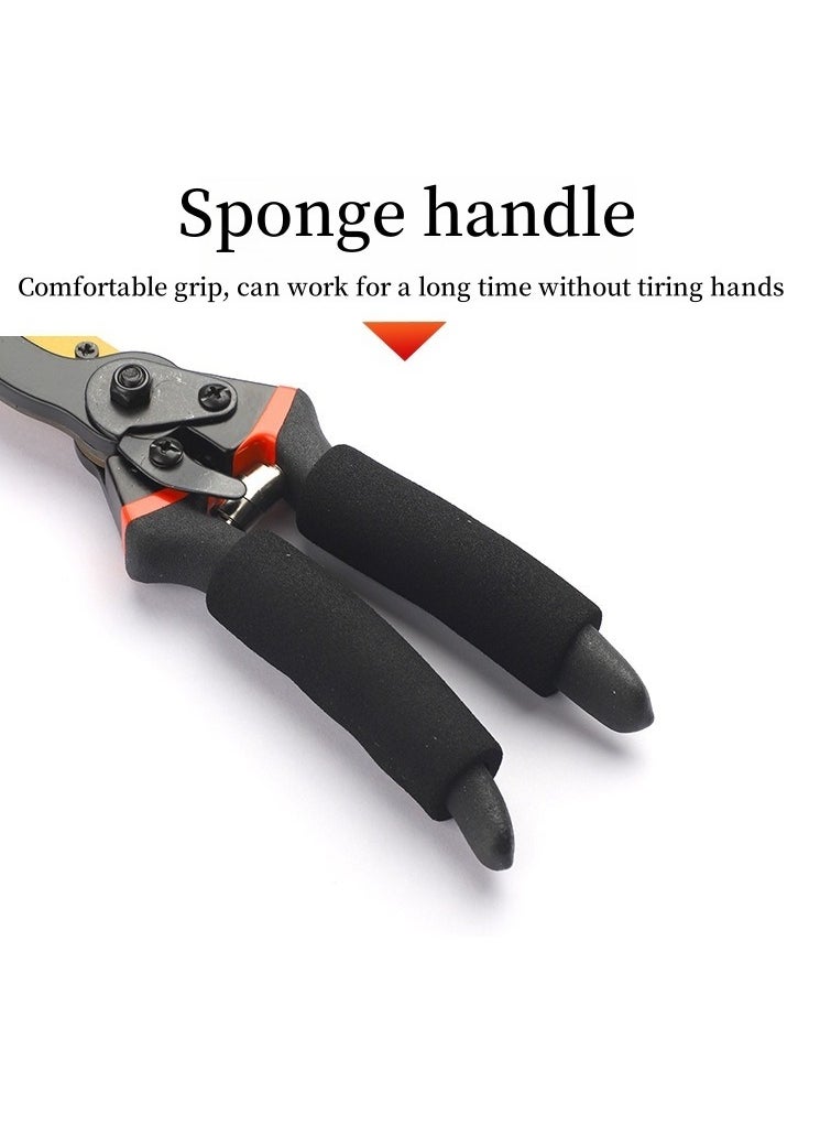 Generic - Garden Pruning Shears,Hand Gardening Cutter with SK5 alloy steel Blade, for Pruning and Cutting Flowers or Branches, Professional Garden Scissors, Ergonomic Handles Garden Pruner - Image 1