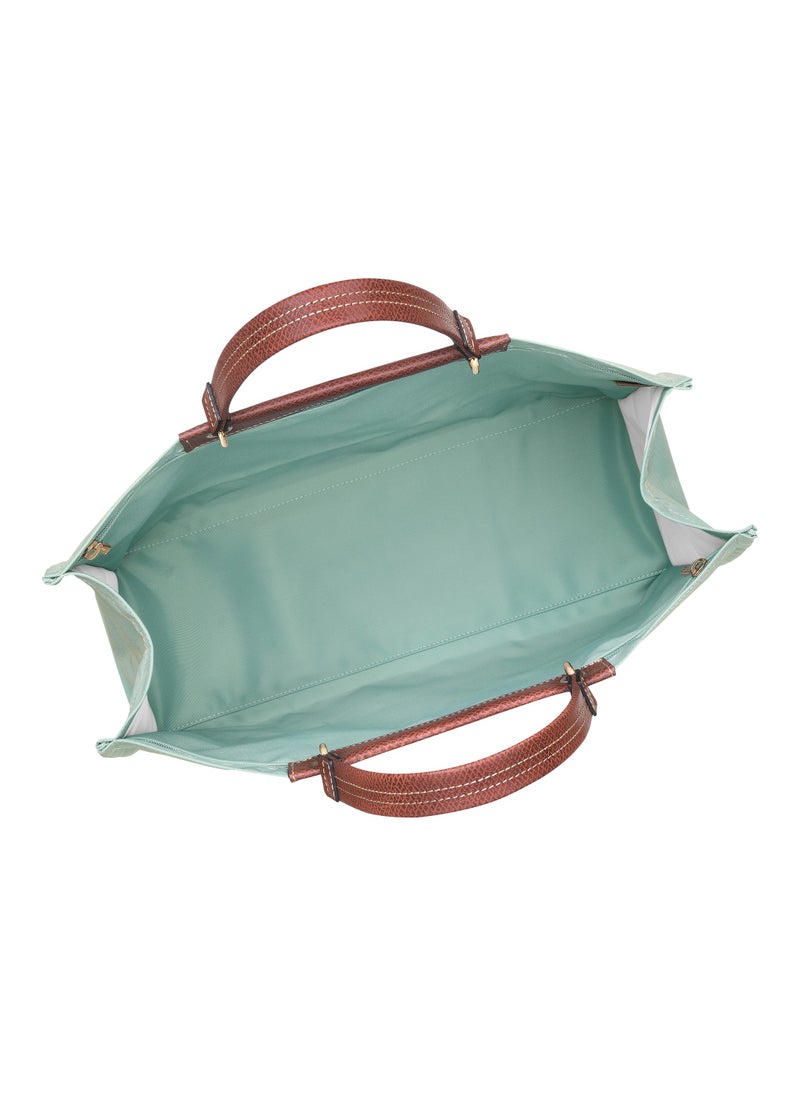 Cabas Longchamp Shoulder Bag L Horse - Canvas