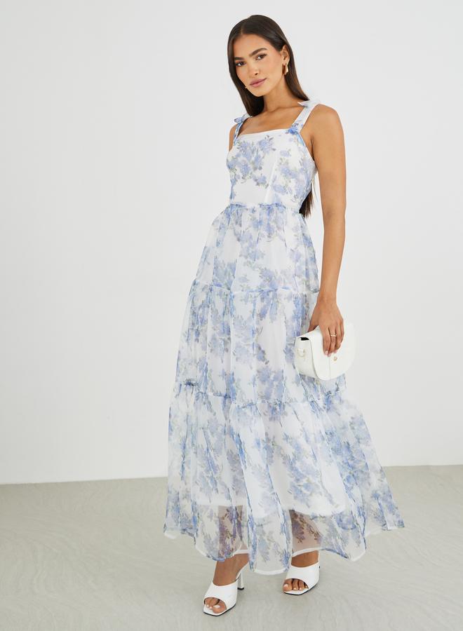 Floral Tiered Dress