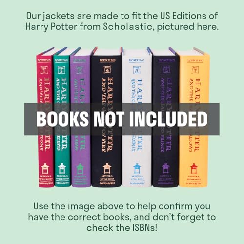 Juniper Books Train Design Metallic Foil Book Covers Only | Books NOT Included | Covers Compatible with Scholastic’s 7 Hardcover Books or Box Set - Image 2